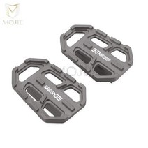 BMW F750GS F 750GS F850 GS F750GS 풋 브레이크 레버 페달 확대 확장 리어 브레이크 페그 패드 익스텐더, [02] F750GS LOGO