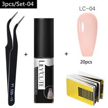 가성비 LILYCUTE-연장 네일 젤 클리어 화이트 핑크 UV LED 연장 젤 팁 향상 슬립 솔루션 빠른, 한개옵션1, 63 154549