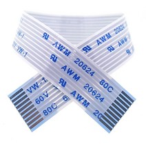 FFC/FPC 케이블 간격 0.5mm/1.0mm 핀수 16~40pin, 1.0mm/20핀