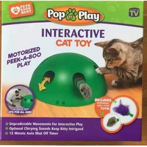 반려묘 고양이 장난감, 초록