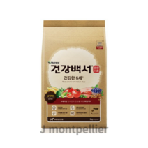 뉴트리나 건강백서 생선 6세 플러스 애견사료, Salmon(연어), 2kg, 60개