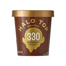 헤일로탑 아이스크림 파인트 초코 탕비실 아이간식 아이 가족간식 컵아이스크림 473ml, 1세트