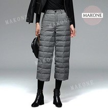 겨울 여성 기모 바지 벨벳 팬츠 골프 패딩 솜바지 본딩 와이드 앵글 홈쇼핑