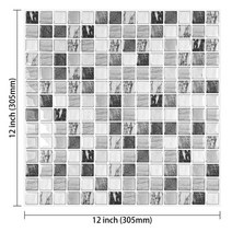 데코타일 접착식데코타일 바닥 현관 Vividtiles 큰 크기 1212 인치 자체 접착, tsqs58