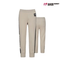 마스터바니에디션 골프 masterbunnyedition여성 배색로고 조거팬츠 M42101PF357_BG, 000, BG