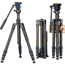 카메라 삼각대 150cm 카메라 및 휴대폰 삼각대 경량 알루미늄 범용 코더 삼각대 스탠드 휴대용 가방 퀵 릴리스 플레이트 휴대폰 홀더용 비디오 삼각대 여행 vlog 6kg13.2l, 탄소 섬유 트위스트 잠금