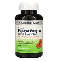 아메리칸헬스 클로로필함유파파야엔자임 250츄어블정 American Health Papaya Enzyme with Chlorophyll