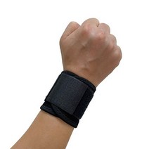 긱보드 스트랩 헬스 손목보호대 블랙 2p