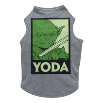 Star Wars for Pets 요다 강아지 탱크 대형견용 스타워즈 셔츠 라지 사이즈 그레이 부드럽고 귀엽고 편안한 의류 및 의류 귀여운 옷 3534861096