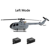 Eachine E120 RC 헬리콥터 2.4G 4CH 6 축 자이로 광학 흐름 로컬라이제이션 플라이바리스 스케일 드론, 02 Left Mode 2B