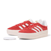 여성 아디다스 가젤 볼드 WID6990RED/FTWR/GOLD 운동화