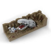 호환블럭 스타워즈 MOC-42513 Escape The Space Slug 우주 탈출 탄두-나노 팔콘 호환 신제품 창작