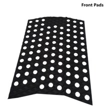 스킴보드 패들보드 부표 서핑보드 블랙 트랙션 EVA 서핑 패드 전면 및 테일 풀 세트 도매 보드 발, Front pad