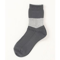 [일본 정품] ZUCCa 기모우리골지양말 - 그레이 187860