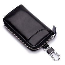 자동차 키지갑 열쇠지갑 차키지갑 스마트키케이스 키홀더지갑 차량 키홀더 새차선물, 블랙