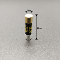 매니아 금도금 실버 나노 오디오 퓨즈 앰프 CD 디코더, 06 8A 5x20mm