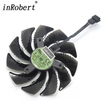 88MM PLD09210S12HH T129215SU Gigabyte GeForce GTX 1070 1050 Ti GTX 1060 960 RX 480 570 그래픽 카드 쿨러 팬, 1개, CHINA, PLD09210S12HH B