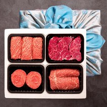 대형 한우 종합 선물세트 2kg(불고기 사태살 산적용 국거리) 프리미엄 소고기 1등급 대용량