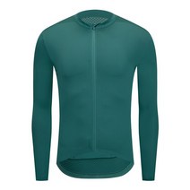 YKYWBIKE 2022 봄 프로 팀 사이클링 긴 소매 에어로 저지 레이스 자전거 슬림 의류, 13 blue(YKK zipper)_03 M