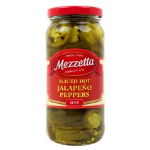 메제타 델리 슬라이스드 핫 할라피뇨 페퍼, 473ml, 1개