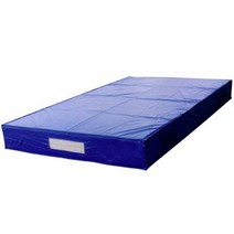 유아착지매트 OCB-6000(일자형 접이식), 청색_1200x2000x150mm(일자형)