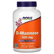 나우푸드 D 마노스 500mg 베지 캡슐 240정, 1개, 기본