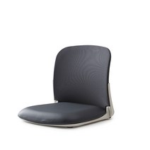 시디즈좌식의자 인조가죽 화이트쉘타입, 다크그레이