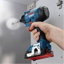 Bosch 강력모터 높은토크 18V 무선 임팩트드라이버 반복작업 강한모터 타격