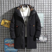 BRANY 하프 패딩 남성 겨울 도톰 캐주얼 R1247