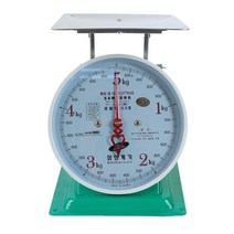 지시저울 접시저울 앉은뱅이저울 5kg 스테인레스, 단일옵션