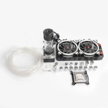 커스텀수냉 주식용컴퓨터 FREEZEMOD 컴퓨터 수냉 시스템 세트 소프트 파이프 호스 BASICS2 키트 쿨러 용 기본 2, Soft Pipe Set+AMD