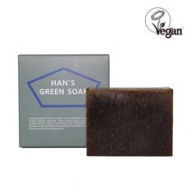 [knh 한스그린솝 비건] 붉나무 비누 90g 건선 각질 세안비누 무좀