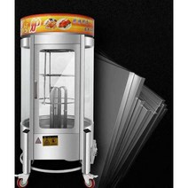 전기 통닭 구이 기계 훈제 회전식 치킨 훈제 그릴, 1. 680형 전기전용