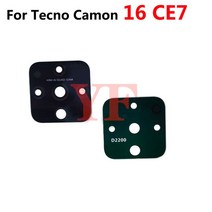 Tecno Camon 19 15 16 Air Pro S 16S 프리미어 CI6n CD6 CD7 CD8 CE7 CE9 후면 카메라 글라스 렌즈 커버 접착 스티커 포함, [05]  Camon16 CE7