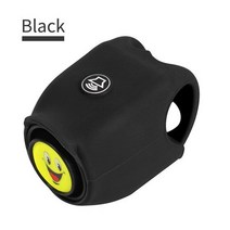 락브로스 rockbros rainproof loud electric bike bell clear sound bike horn Safety warning alarm 사이클링 링, 스타일 b 블랙