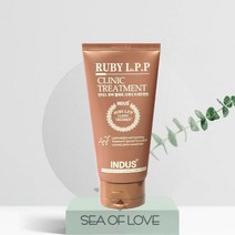 인더스 루비 엘피피 트리트먼트 160ml LPP 미용실 헤어 클리닉 마스크 극손상 트리트먼트 단백질 헤어팩