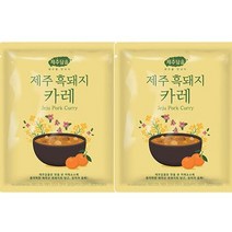 키워도 3분요리 간편식 집밥 자취요리 제주담음 제주 흑돼지 카레 250g, 2세트