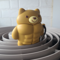 피트니스 베어 & 라이언 에어팟 케이스, D. 피지컬 라이언(에어팟 프로)