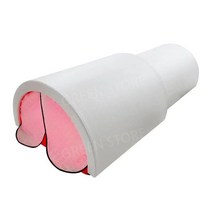 원적외선 찜질기 온열 허리 복부 무선 복대 전기 배 온열돔, 가열챔버(격자색상)+일반매트는빛을방출하지않습니다