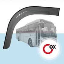 대우 FX 신형 버스 전용 선바이저 투명 햇빛 가리개, 인피니티