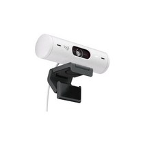 로지텍 Brio 500 웹캠 FHD 1080P 30FPS 오토포커스 USB-C타입 오프화이트