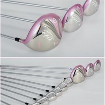 여성 미즈노 에필 실버 카본 R 골프채 10개 풀세트 가방포함 입문자 추천, 실버골프채10개+가방X