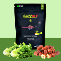 [30티백] 흑하랑상추 수면 숙면에 좋은차 꿀잠 잠잘오는차, 1g, 30개, 1개