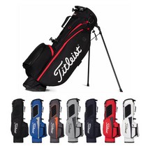 타이틀리스트 21/22 Players4 스탠드 캐디백 TB21SX4, BLACK / RED