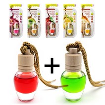 Elix 유럽 천연향 차량용방향제 8ml 1+1 / 자동차 디뷰져 리얼 과일향, 체리향 + 바닐라향