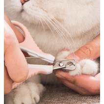 고양이발톱깎기 발톱가위 줄포함 셋트, 핑크