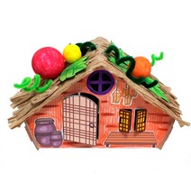 초가집 만들기 어린이 만들기재료 3개묶음만들기재료 전통만들기 방과후만들기 어린이집만들기 유치원만들기 만들기수업, 본상품