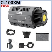 촬영 방송 조명Synco COLBOR-CL100X 100W COB 스튜디오 조명 사진 촬영 램프 유버트용 비디오, 02 5600K