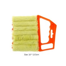 마이크로 화이버 창문 청소 브러시 에어컨 먼지 떨이 블라인드 클리너 차양 셔터용 가사 도구, 02 Style A