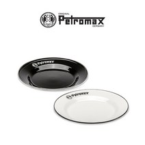 브랜드없음 페트로막스 에나멜 플레이트 26cm 접시 2개 세트, 선택완료, 블랙